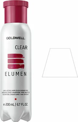 Produktbild von Goldwell Elumen Clear 200 ml, Neutral, Clear, Unisex, 200 ml, Alle Haare, Farbspeichernd, Glanz