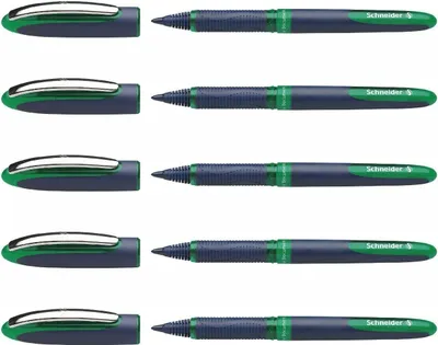 Produktbild von Tintenroller Schneider One Business - 5er-Set grün