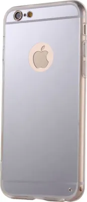 Produktbild von Apple iPhone 6 / 6s Handy Hülle Spiegel Mirror Soft-Case Schutz-Cover Silber