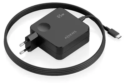 Produktbild von AISENS ASCH-1PD65WL80-BK, Drinnen, AC, Schwarz