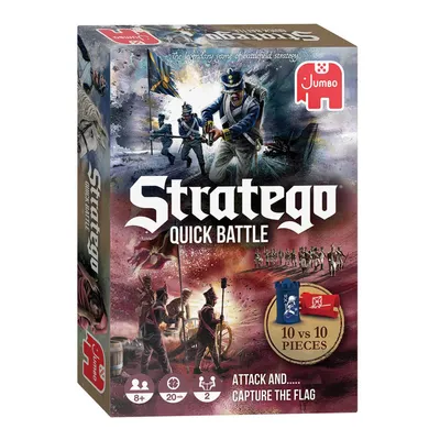 Obrázek produktu pro Stratego Quick Battle, Stolní hra, Strategie, 8 rok/roky, Rodinná hra
