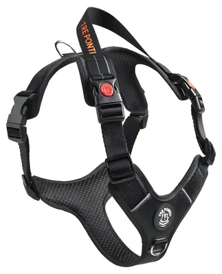 Produktbild von Tre Ponti Harmonia Y-Geschirr, Farbe:schwarz, Größe:M