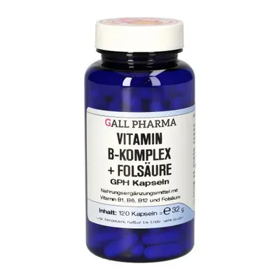 Produktbild von Vitamin B Komplex+Folsäure Gph Kapseln 120 St