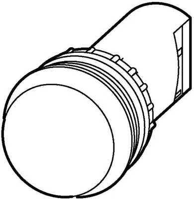 Produktbild von Eaton M22-LC-R - Rot - -25 - 70 °C - IP66 - IP67 - IP69 - 250 V - 2,4 W - 1 Stück(e)