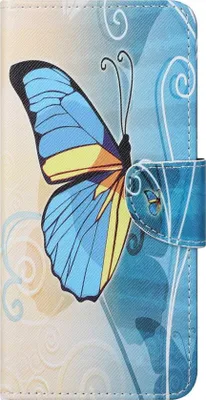 Produktbild von OnePlus Nord 2 Hülle - Coverup Klapphülle - Blauer Schmetterling