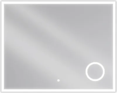 Immagine prodotto di Mexen Kala specchio da bagno retroilluminato con specchietto cosmetico 100 x 80 cm, LED 6000K, antiappannamento