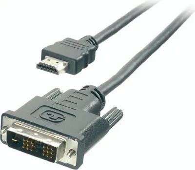 Produktbild von HDMI® / DVI-Anschlusskabel, 2m (47056)
