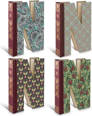 Zdjęcie produktu dla Alphabooks Notatnik w kształcie litery N