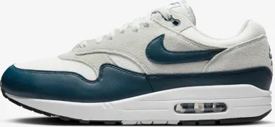 Produktbild von Nike Air Max 1 Essential "Summit White Armory Navy" Grau/Blau, Größe: 45,5