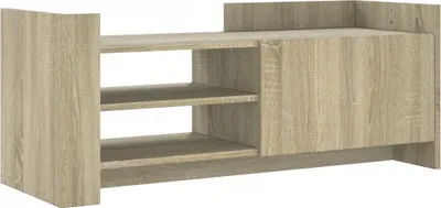 Obrázek produktu pro vidaXL TV skříňka Sonoma dub 100x35x40 cm odvozený výrobek ze dřeva