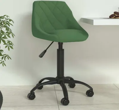 Produktbild von Home-Market® NEU Esszimmerstuhl im minimalistischen Design Dunkelgrün Samt ,Essstuhl modern und Küchenstuhl zeitlos @Best Seller