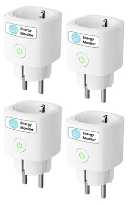 Obrázok produktu pre Smart zásuvka MEROSS MSS315CFH-EU s monitorovaním spotreby energie (Matter), sada 4 ks
