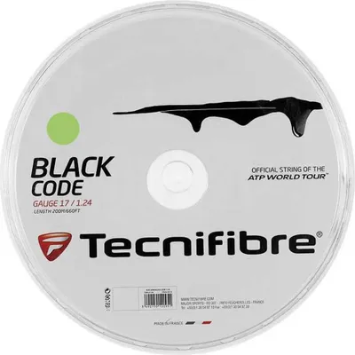 Produktbild von Tecnifibre Black Code 200 M Tennisrollen Saite Gelb 1.24 mm Gelb 1.24 mm