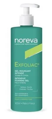 Produktbild von Noreva Exfoliac Reinigungsgel intensiv 400 ml