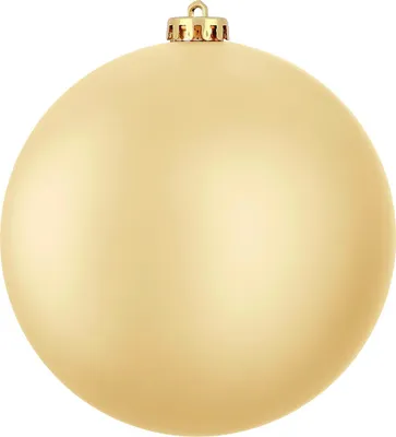 Produktbild von Ornament rund gold matt 15 cm