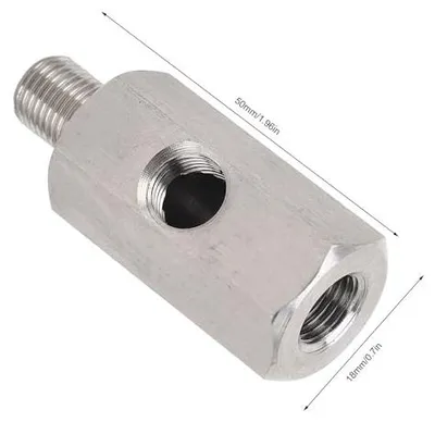 Produktbild von Öldrucksensor Adapter M10x1.0 - Hochwertiger Edelstahl - Akozon936vynpfuh
