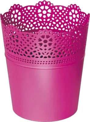 Produktbild von Blumentopf LACE mit FUCHSIA-Spitze 18 cm