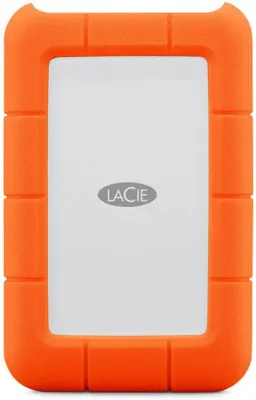 Zdjęcie produktu dla LaCie Rugged Mini, 1 TB, 3.2 Gen 1 (3.1 Gen 1), Pomarańczowy