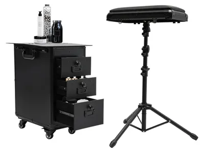 Produktbild von Rucksack - Uni Kunstleder - 36–55 L Volumen - Seidenfutter - Schwarz