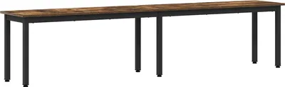 Image de vidaXL Banc Fumoir 200 x 35 x 45 cm Bois composite