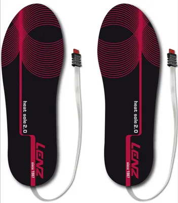 Produktbild von Lenz Schuhheizung Heat Sole 2.0, Schwarz Rot