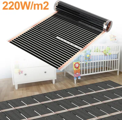 Immagine prodotto di Bettizia riscaldamento elettrico a pavimento foglio di riscaldamento 2 m², potenza 220 W/m²