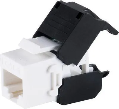 Produktbild von S/CONN maximum connectivity Netzwerk Adapter-Keystone cat.6 UTP, werkzeuglos (08-10037)