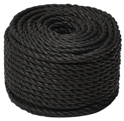 Produktbild von Arbeitsseil, 10 mm Durchmesser, 250 m Länge, schwarz