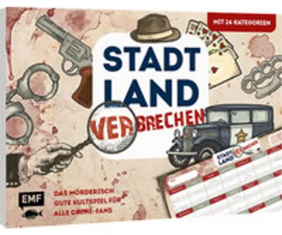 Produktbild von Stadt, Land, Verbrechen - Das mörderisch gute Kultspiel für alle Crime-Fans