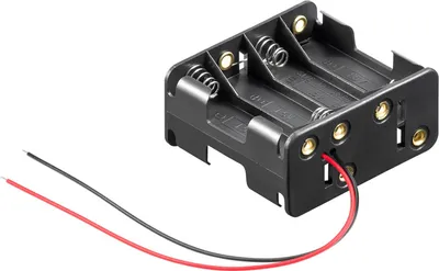 Produktbild von 8x AA (Mignon) Batteriehalter