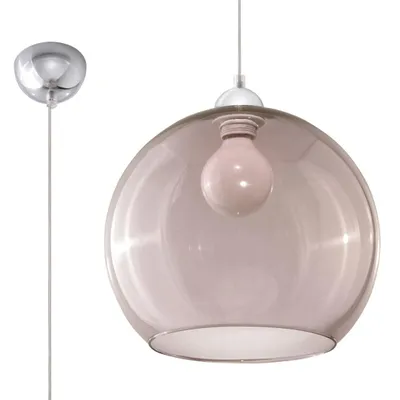 Produktbild von Hängeleuchte BALL graphit 1xE27 15W Stahl/Glas 120x30x30cm Sollux Lighting