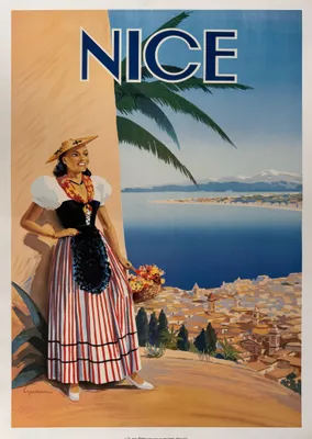 Image de Nice - 50x70cm Affiche Poster