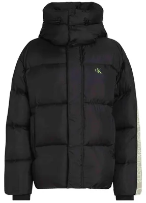 Produktbild von CALVIN KLEIN JEANS - Lässige Herren-Daunenjacke mit Logo-Taping - Größe XS