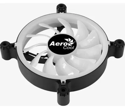 Zdjęcie produktu dla Aerocool Spectro 12 FRGB, Wentylator, 12 cm, 1000 RPM, Czarny, Półprzezroczysty