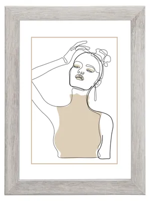 Obrázek produktu pro Hama dřevěný fotorámeček Kopenhagen 13x18 cm taupe