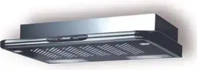 Immagine prodotto di CAPPA SWING cm 90 - Inox, Nero - 270 m3/h - Filtro Carbone Incluso