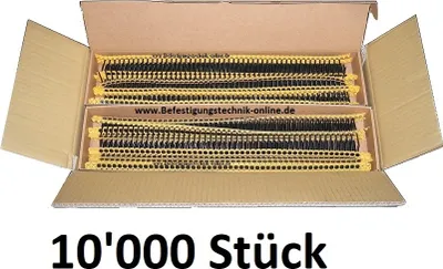 Produktbild von 3,5x35mm Magazinschrauben Bohrspitze Schnellbauschrauben Gipskartonschrauben gegurtet 10M