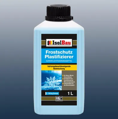 Produktbild von 1L Beton-Zusatzmittel Frostschutz Plastifizierer Betonverflüssiger Markenware
