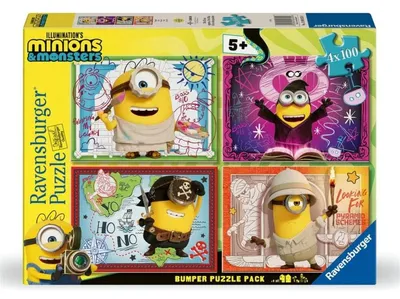 Obrázek produktu pro Puzzle Minioni 3, 4x100 dílků