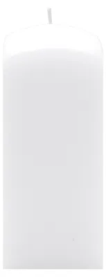 Produktbild von Quader Kerzen Weiß 25 x Ø 6/6 cm, 4 Stück