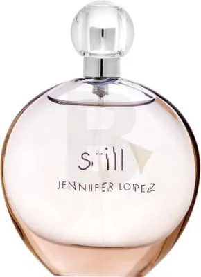 A perfume bottle on a white background.
