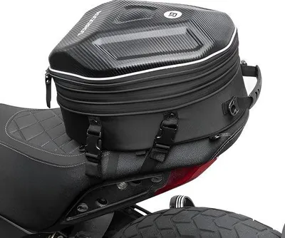 Productafbeelding van CarryQuest® - Waterdichte rugzak voor motorfietsen, 35 liter, zwart