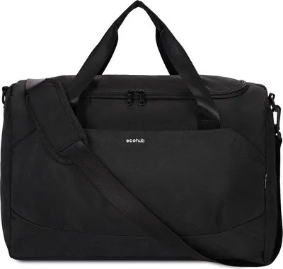 Image de Sac de voyage, sac à main, sac à bandoulière, noir avec bandoulières