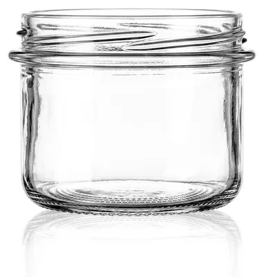 Zdjęcie produktu dla SUPERBUTELKI - 50 szt. Szklane słłoiki na przetwory 235 ml - BEZ ZAKRĘTEK - Zestaw słoików na przetwory, dżem, konfitury, miód do wekowania i pasteryzacji