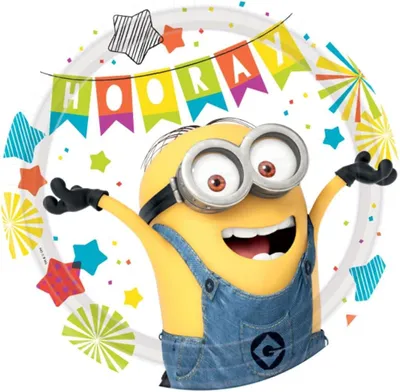 Produktbild von 8 Teller mit Minions