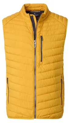 Produktbild von CASAMODA Herren Outdoor-Steppweste Stehkragen Zipper Gelb XL