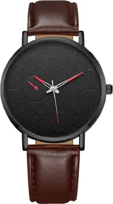 Produktbild von Stylische Herren Uhr Xenon in Braun und Rot - Hochwertiges Accessoire KP13747