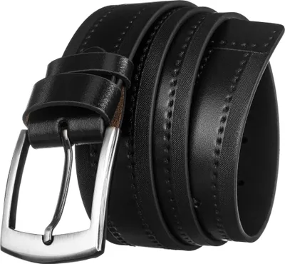 Image de Ceinture large en cuir R-PI-01-115-4806 Noir