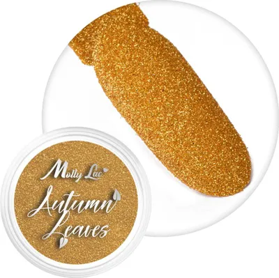 Obrázok produktu pre MollyLac Autumn Leaves Nail Powder 1 g č. 1
