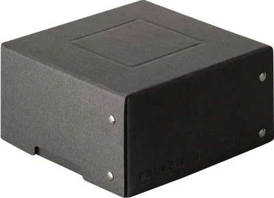 Produktbild von Falken 5x PURE Box Black 150 x 150 mm Füllhöhe 85 mm schwarz Schwarz 22001744F